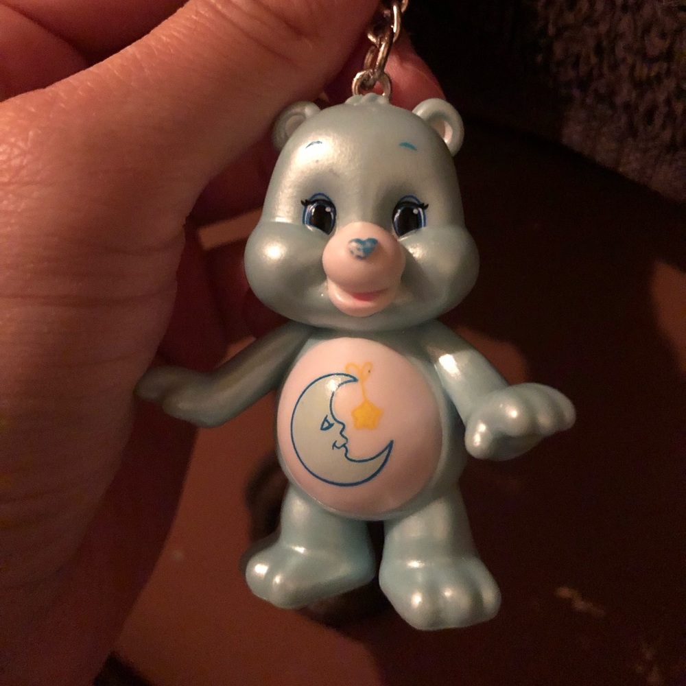 Bedtime care bear keychain